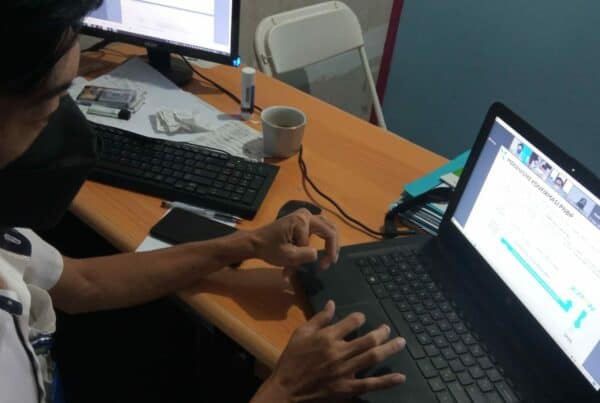 Sosialisasi virtual PNPB dalam pembuatan Aplikasi SAS