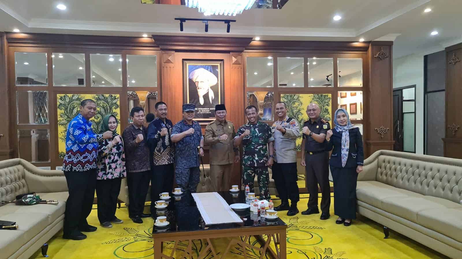 AWAL TAHUN 2023, KUNJUNGAN KEPALA BNNP KALSEL AWAL TAHUN 2023, KUNJUNGAN KEPALA BNNP KALSEL