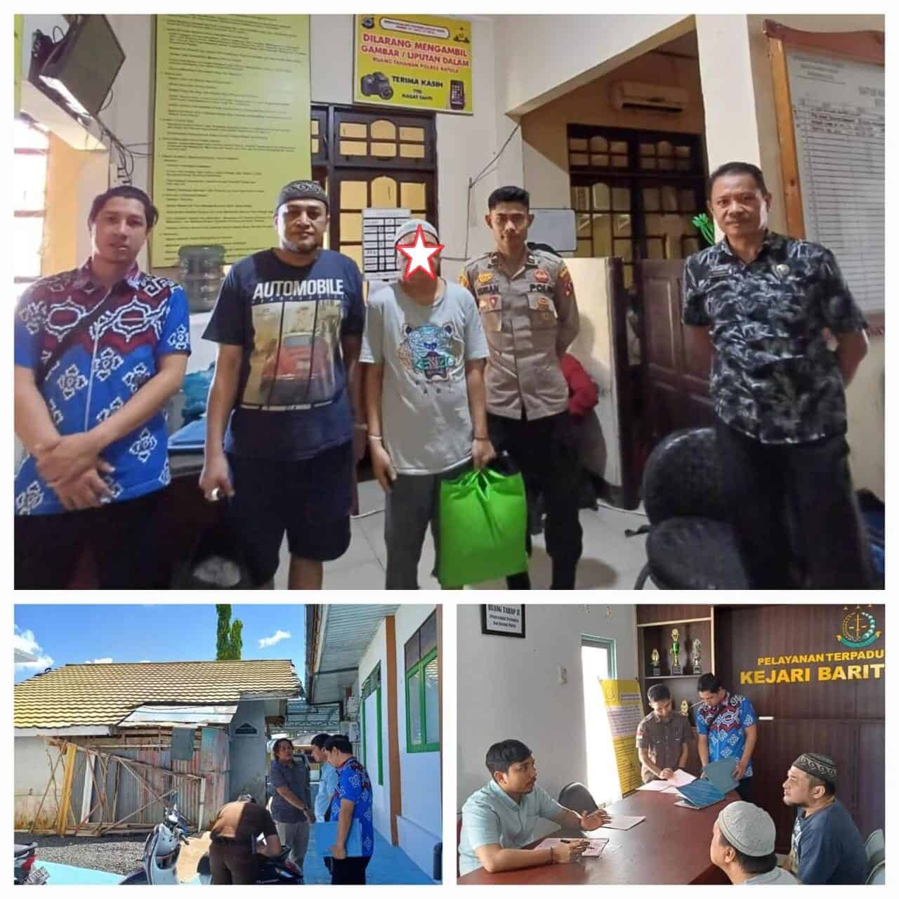 KEGIATAN PENGIRIMAN TERSANGKA DAN BARANG BUKTI